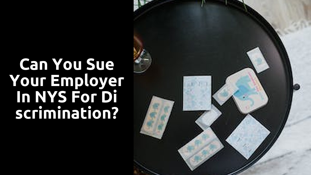 Can you sue your employer in NYS for discrimination?