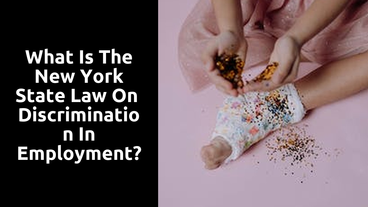 What is the New York state law on discrimination in employment?