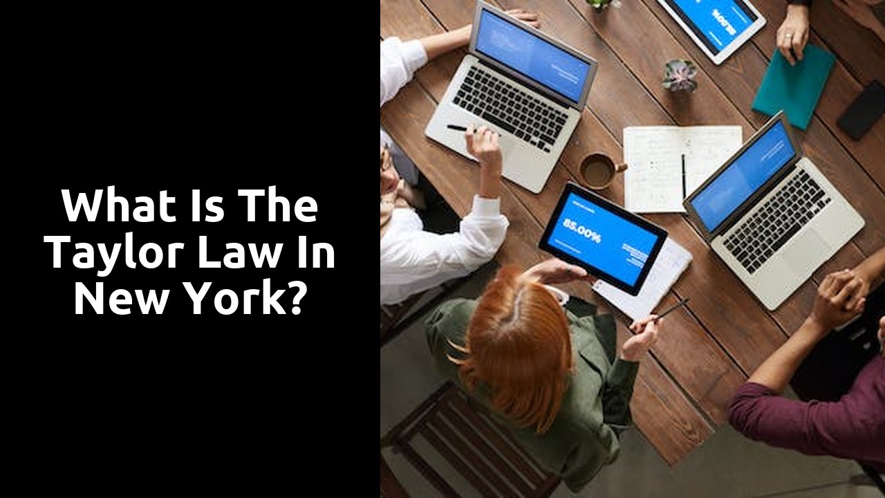 What is the Taylor law in New York?